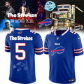Buffalo Bills x The Strokes Reality Awaits World Tour 2026 Limited Edition Signature Football Jersey