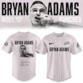 Bryan Adams Roll With The Punches Tour 2026 27 Limited Edition Signature Baseball Jersey
