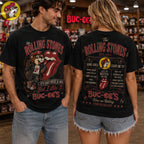 The Rolling Stones x Buc-ees Vintage Black T-Shirt