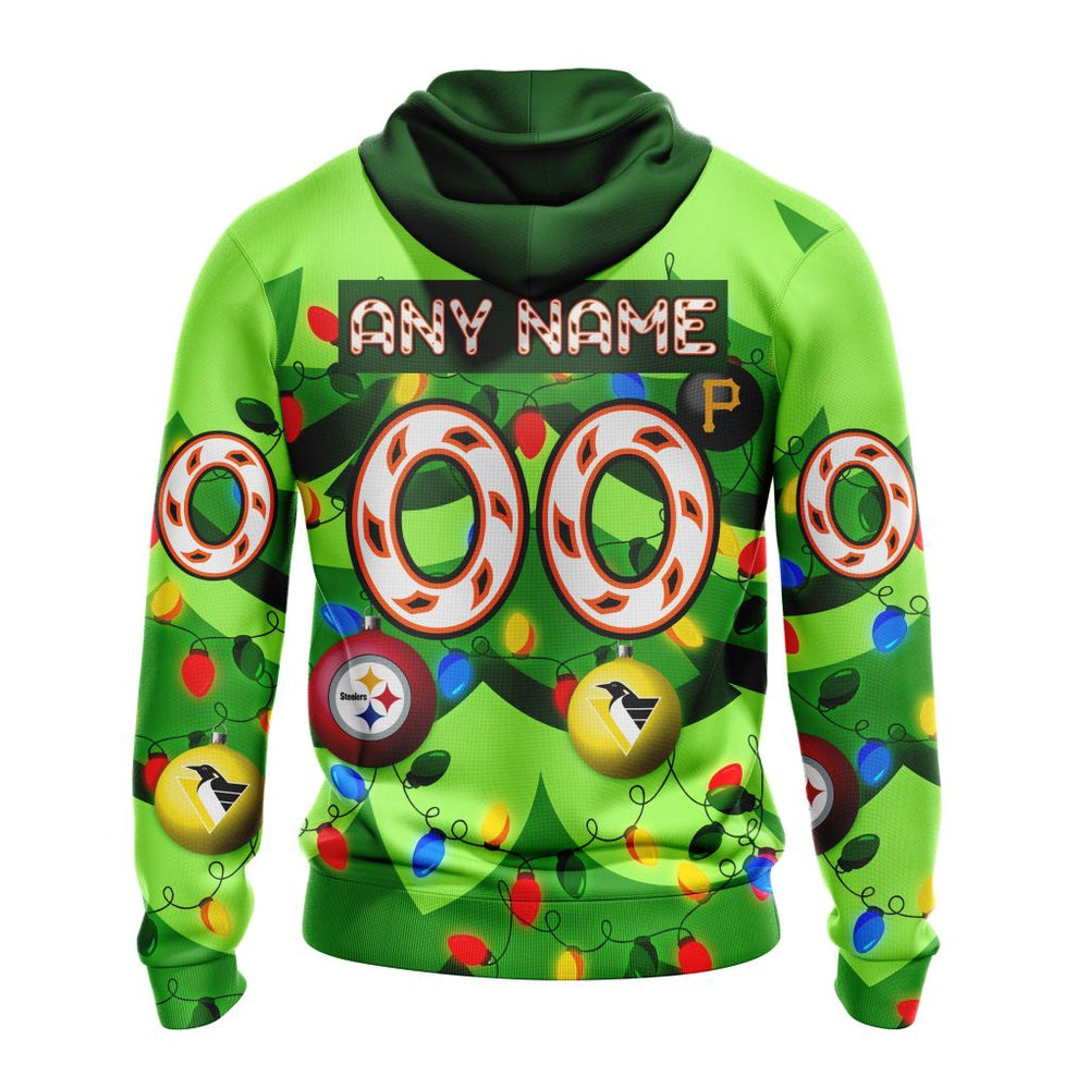 NHL Pittsburgh Penguins Specialized Christmass Tree Color And City’s Sport Teams Hoodie, T Shirt