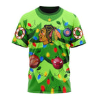 NHL Chicago BlackHawks Specialized Christmass Tree Color And City’s Sport Teams Hoodie, T Shirt