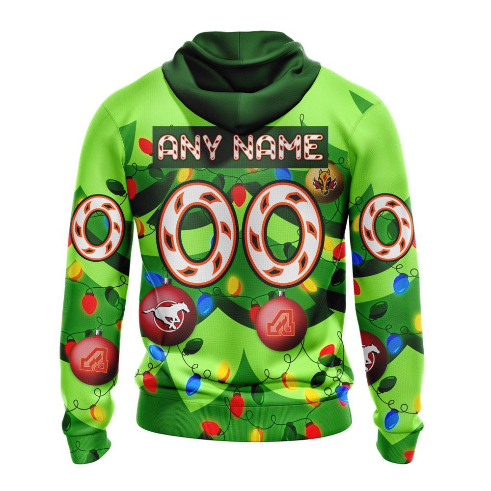 NHL Calgary Flames Specialized Christmass Tree Color And City’s Sport Teams Hoodie, T Shirt