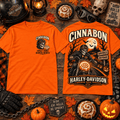 Cinnabon Harley Davidson Orange Halloween T-Shirt