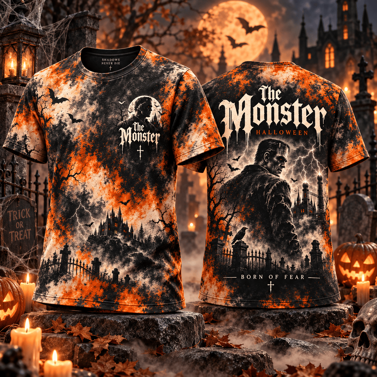 The Monster Born of Fear Halloween 2026 T-Shirt