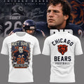 Matt Suhey Chicago Bears Always and Forever Thank You For Your Memories White 3D Shirt