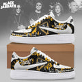 Ozzy Osbourne Black Sabbath Back To The Beginning Yellow Rock Air Force 1 Shoes Sneakers, Music Air Force 1 Shoes