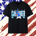 Gavin Gallaher #5 University Of North Carolina Tar Heels NCAA College Baseball Player T Shirt