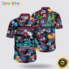 NHL Colorado Avalanche Hawaiian Shirt With Tropical Fruits Summer Hawaiian Shirt