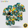 NHL San Jose Sharks Hawaiian Shirt Tropical Parrot Pattern Summer Hawaiian Shirt