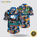 NHL New York Islanders Hawaiian Shirt With Tropical Fruits Summer Hawaiian Shirt