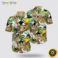 NHL Anaheim Ducks Hawaiian Shirt Tropical Parrot Pattern Summer Hawaiian Shirt