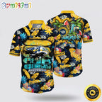 NHL Nashville Predators Hawaiian Shirt With Tropical Fruits Summer Hawaiian Shirt