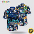 NHL Tampa Bay Lightning Hawaiian Shirt With Tropical Fruits Summer Hawaiian Shirt