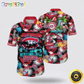 NHL Montreal Canadiens Hawaiian Shirt With Tropical Fruits Summer Hawaiian Shirt