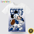 NFL Indianapolis Colts Disney Mickey T Shirt Show Your Team Spirit In Tropical Style