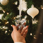 Custom Photo Dove Projection Ornament - Personalized Christmas Decoration Gifts