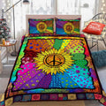Hippie Quilt Bedding Set - Free Mind Quilted Bedding