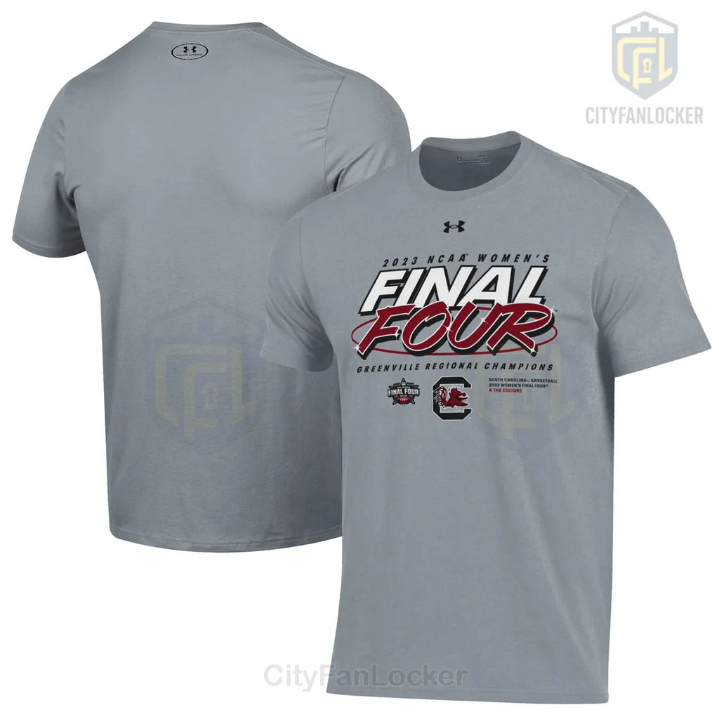 2023 NCAA Women’s Final Four South Carolina Gamecocks Champions Under Armour T-Shirt