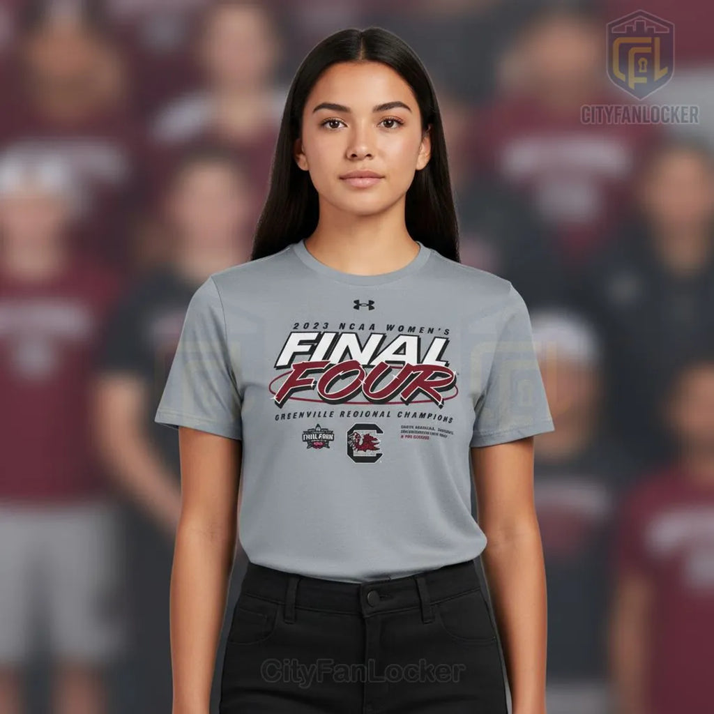 2023 NCAA Women’s Final Four South Carolina Gamecocks Under Armour T-Shirt
