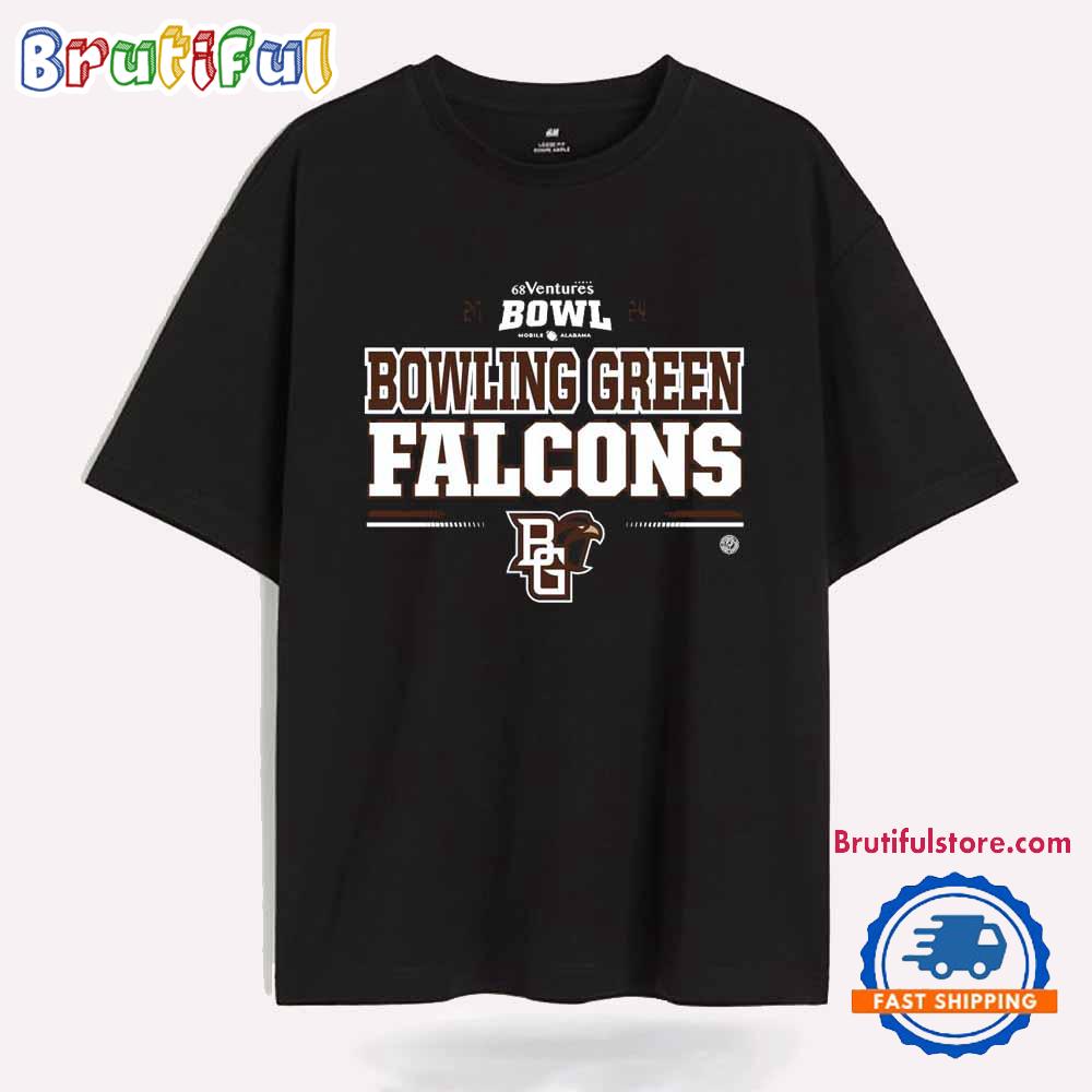 2024 68 Ventures Bowl Bowling Green Falcons Logo T Shirt