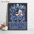 2024 NHL Pacific Division Champions Vancouver Canucks Wall Art Poster Canvas