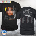 2024 Tour Janet Jackson Together Again T-Shirt, Janet Jackson Signature Fan Gifts Shirt