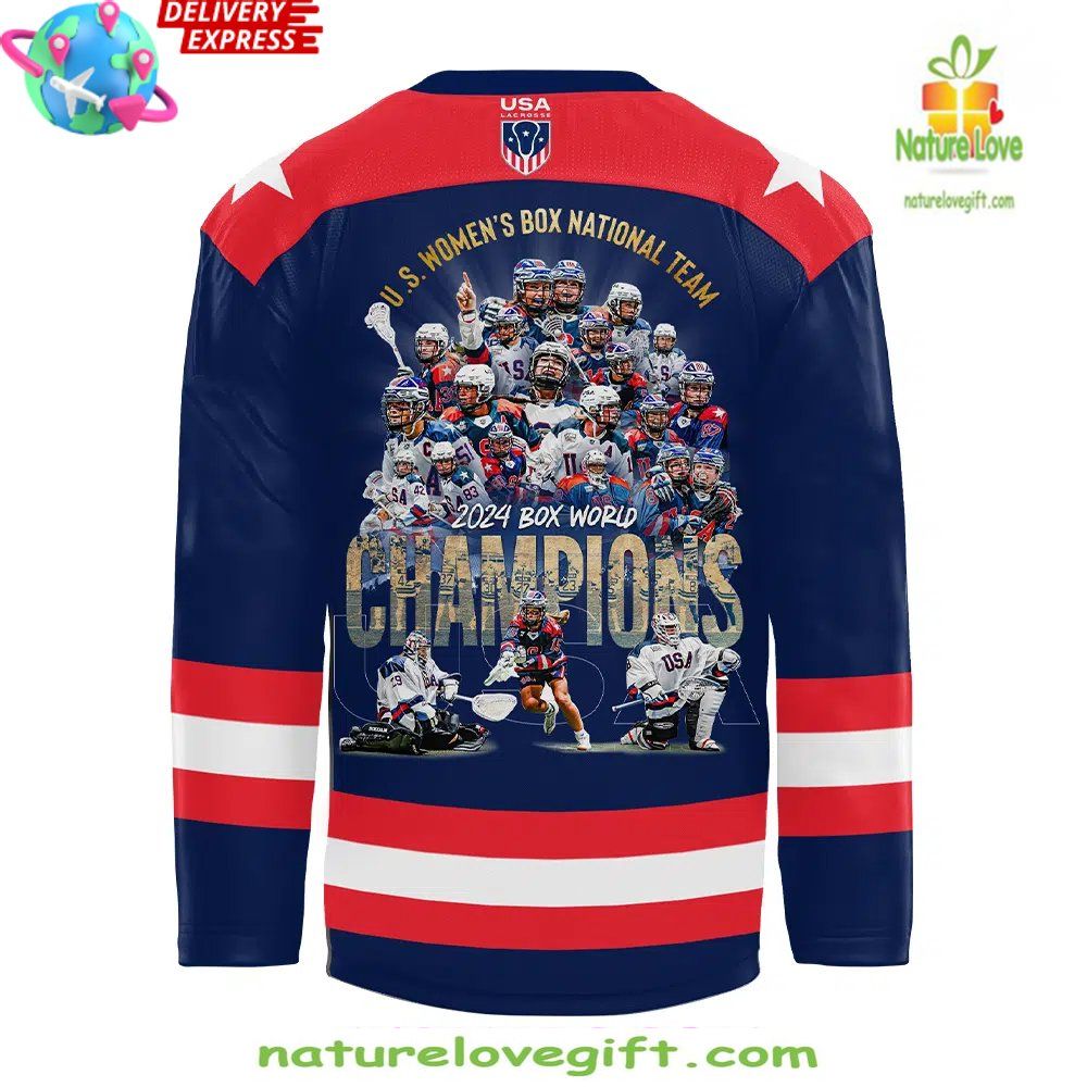 USA Women’s Box Hockey Jersey 2026 Team Apparel