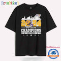 2024 Kinder’s Texas Bowl Champions Lsu Tigers City Skyline T Shirt