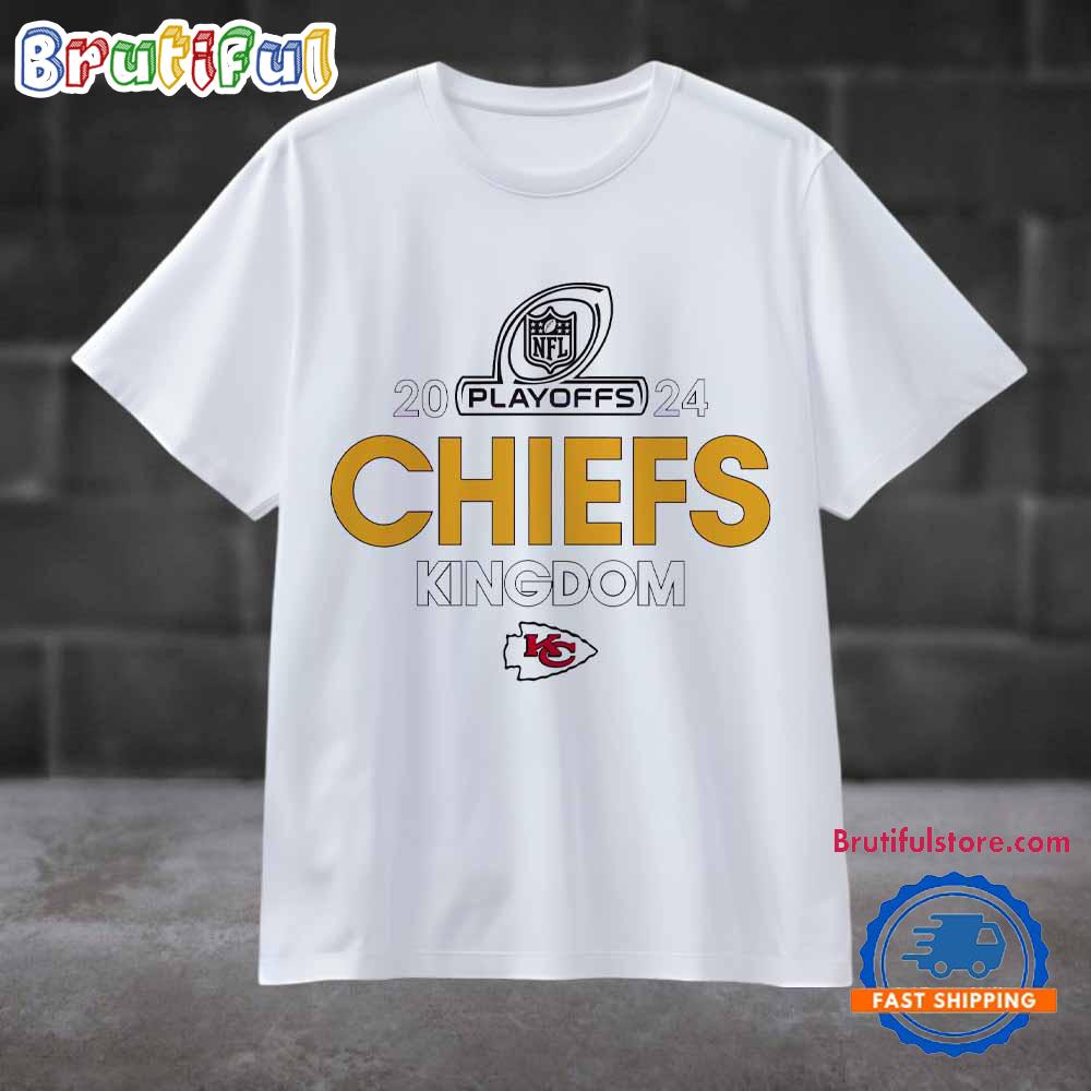 2024 Nfl Playoffs Chiefs Kingdom Kansas City Chiefs T Shirt