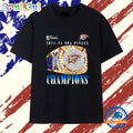 2024-2025 NBA Finals Champions Oklahoma City Thunder Inbound Pass Ring T Shirt