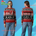 Nfl 2025 Buccaneers Reindeer Football Christmas Ugly Sweater