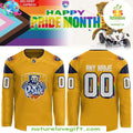 Florida Panthers 2026 Pride Month Gold Jersey Special Edition