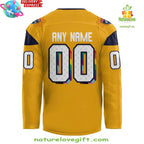 Florida Panthers 2026 Pride Month Gold Jersey Special Edition
