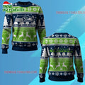 Nfl 2025 Seahawks Reindeer Football Christmas Ugly Sweater