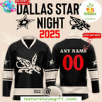 Texas Rangers Dallas Stars Hockey Jersey 2026 Night Edition