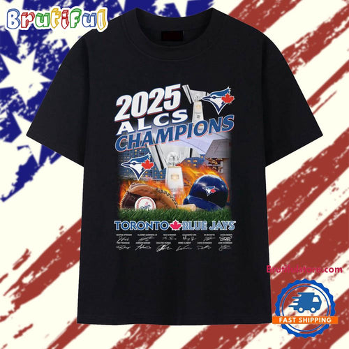 2025 ALCS Champions Toronto Blue Jays Signature Vintage T Shirt
