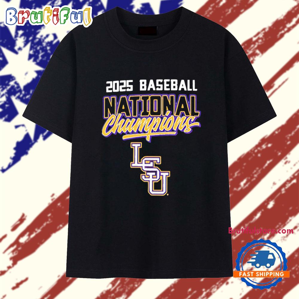 2025 Baseball National Champions LSU Tigers T Shirt