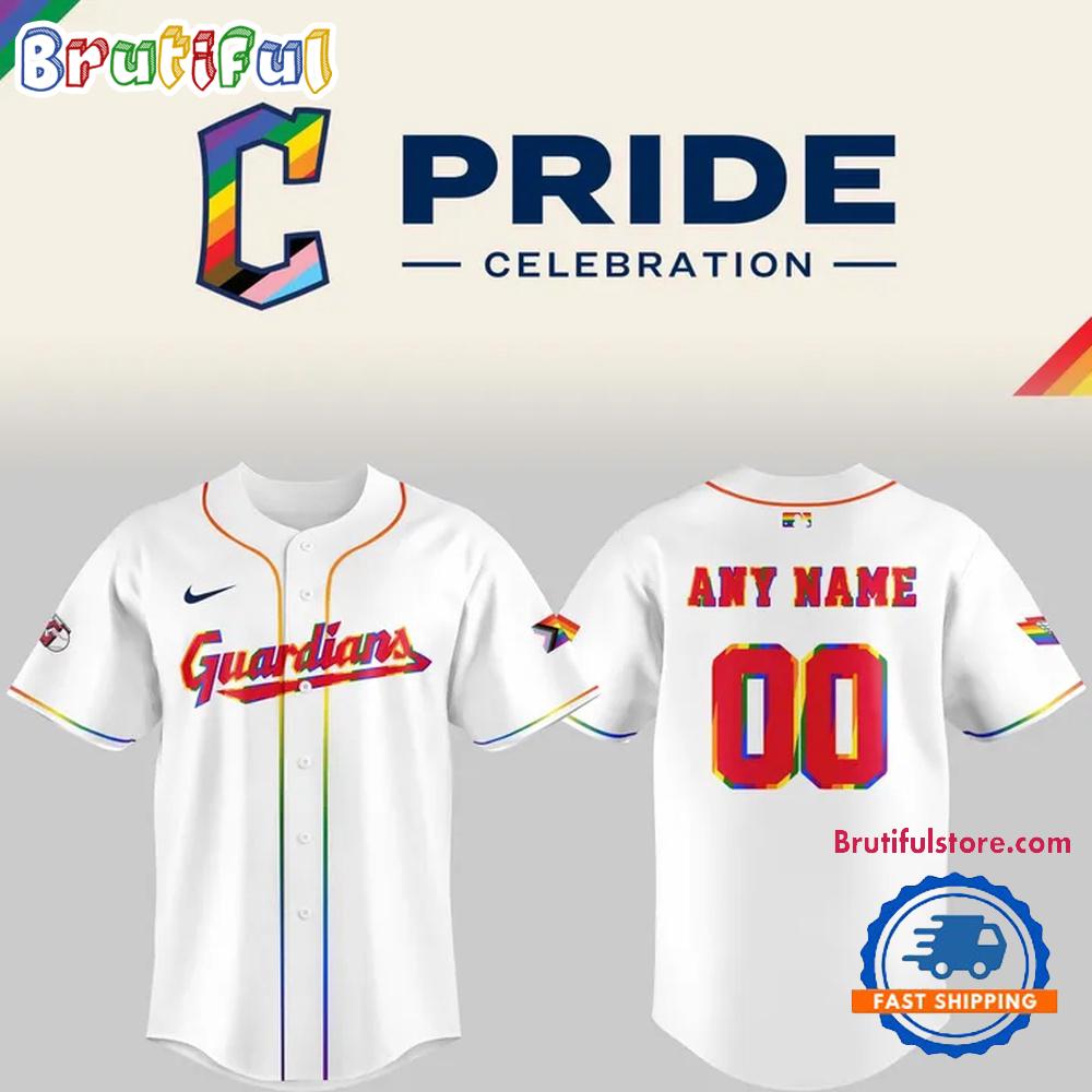 2025 Celebrating Pride With The Cleveland Guardians 2025 Baseball Jersey