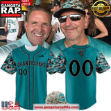 2025 Coastal Carolina Baseball Camo Custom Number Baseball Jersey Shirt