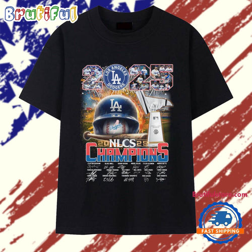 2025 Los Angeles Dodgers NLCS Champions Vintage T Shirt