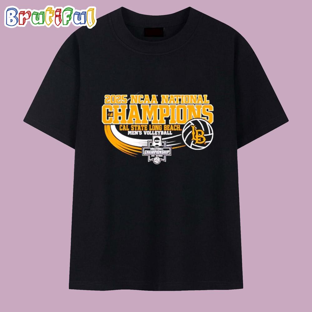 2025 Men’s Volleyball Finals Champions Long Beach State Dirtbags T Shirt