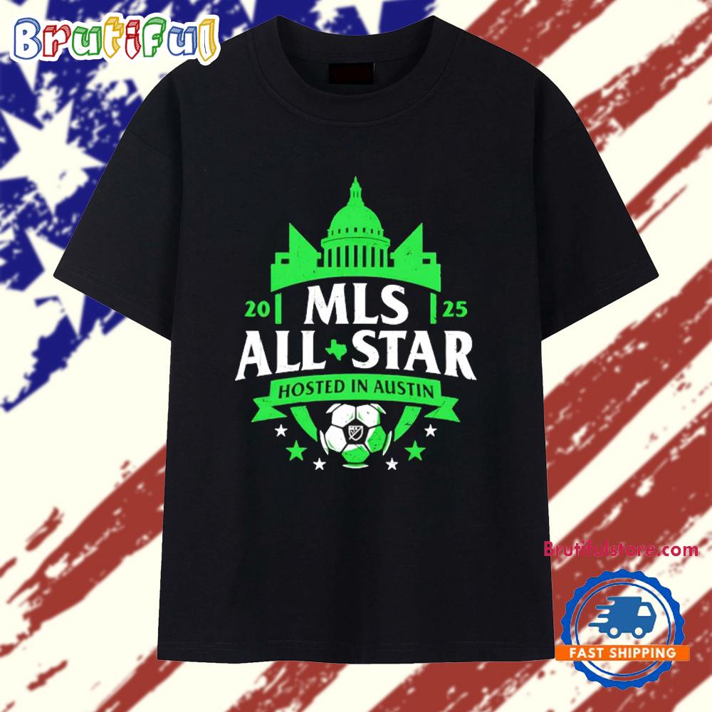2025 MLS All-Star Austin Capitol Logo T Shirt