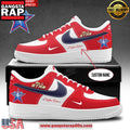 2025 NBA All-Star Game Red Air Force 1 Running Sneakers Shoes