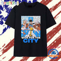 2025 NBA Champions Oklahoma City Thunder Won For The City T Shirt
