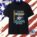 2025 NBA Finals Oklahoma City Thunder Western Conference Champs T Shirt