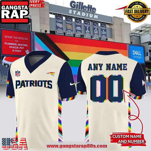 2025 San Diego Padres Pride Month Special Custom Football Jersey
