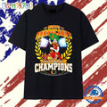 2025-26 CFP Fiesta Bowl Champions Miami Hurricanes mascot T Shirt