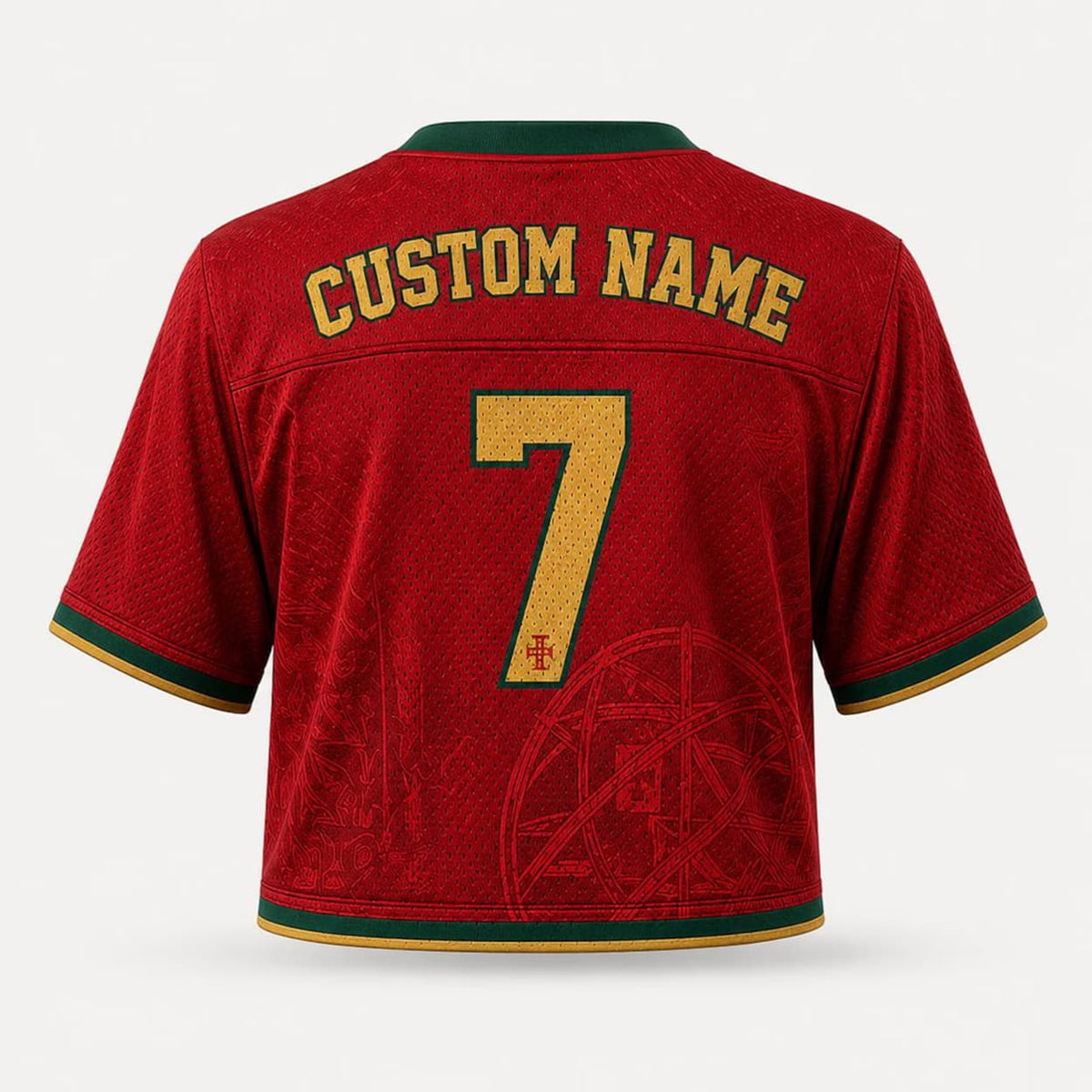 2026 Portugal World Cup Crop Top Jersey