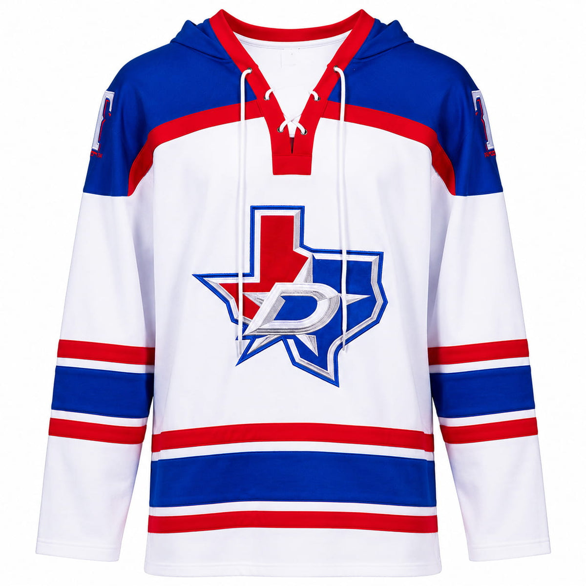 2026 Rangers Dallas Stars Hooded Hockey Sweater Giveaway
