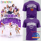 2026 Back 2 Back TCU Horned Frogs Women’s Basketball Big 12 Conference Champions Hoodie T-Shirt